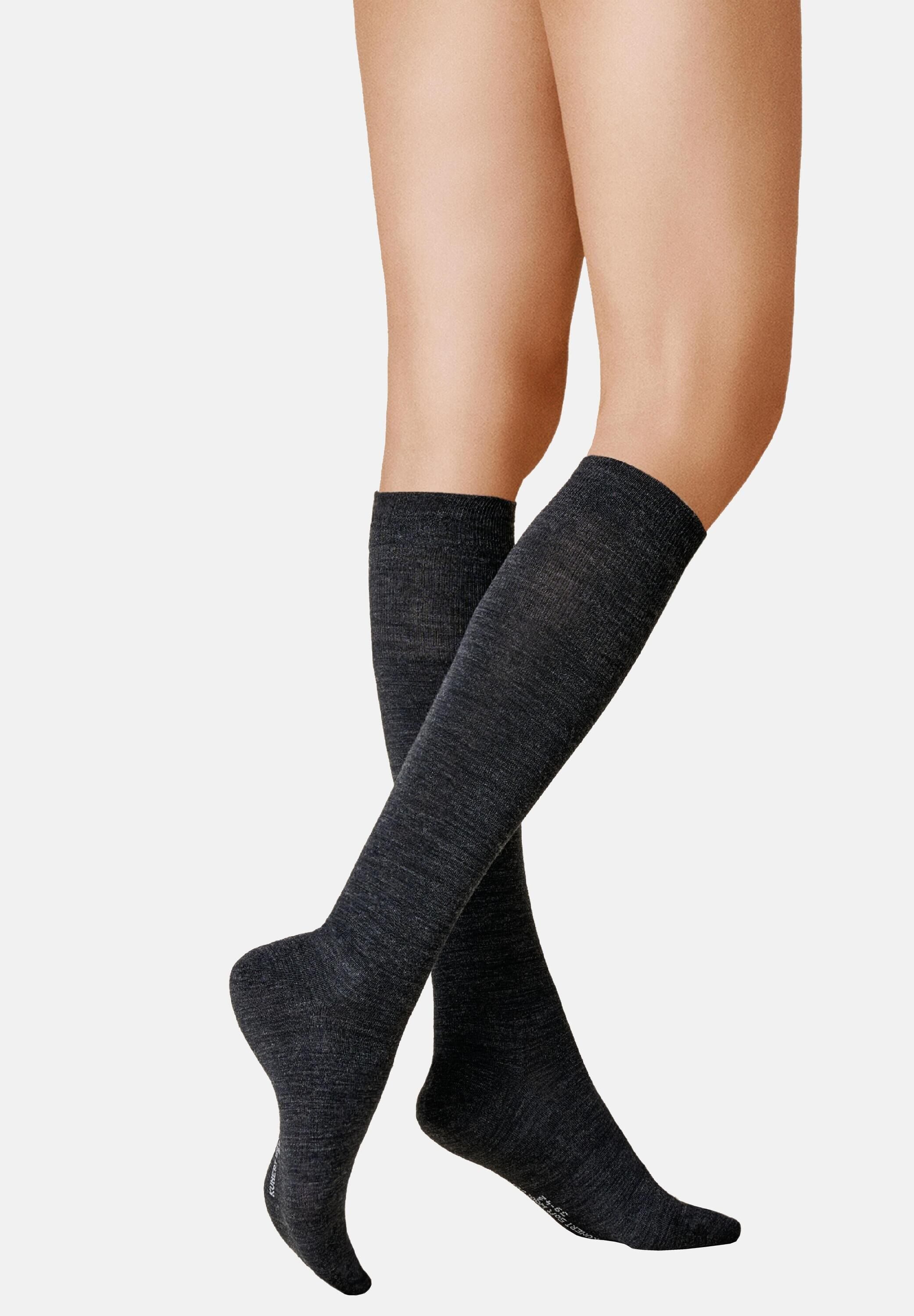 Kniestrümpfe Soft Wool Cotton