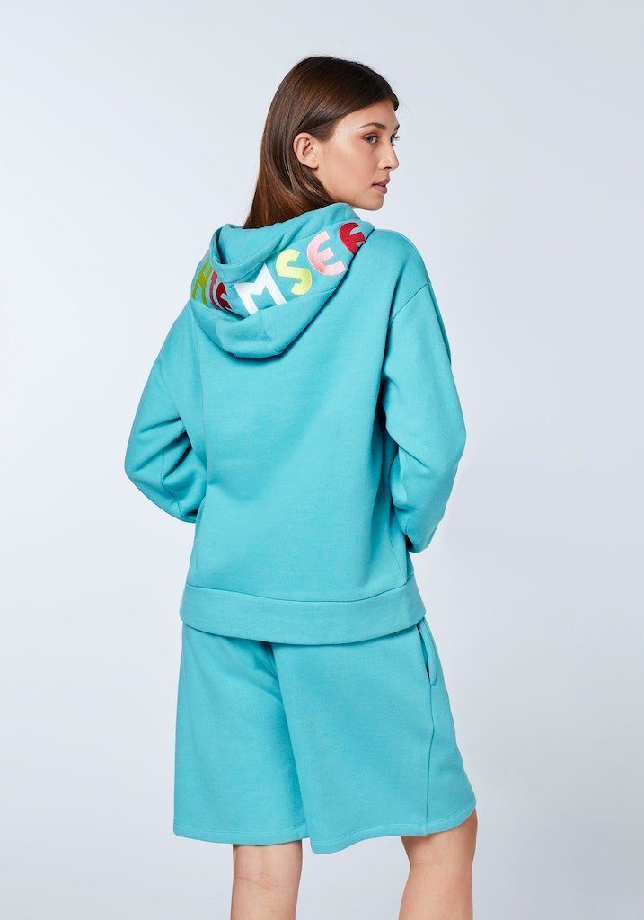 Chiemsee Sweatshirt Women Sweatshirt, Comfort Fit Delphin Blue (1-tlg)