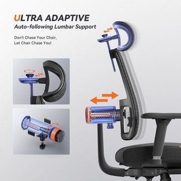 NEWTRAL Gaming-Stuhl Ergonomischer Magic-Pro-Stuhl mit Fußstütze