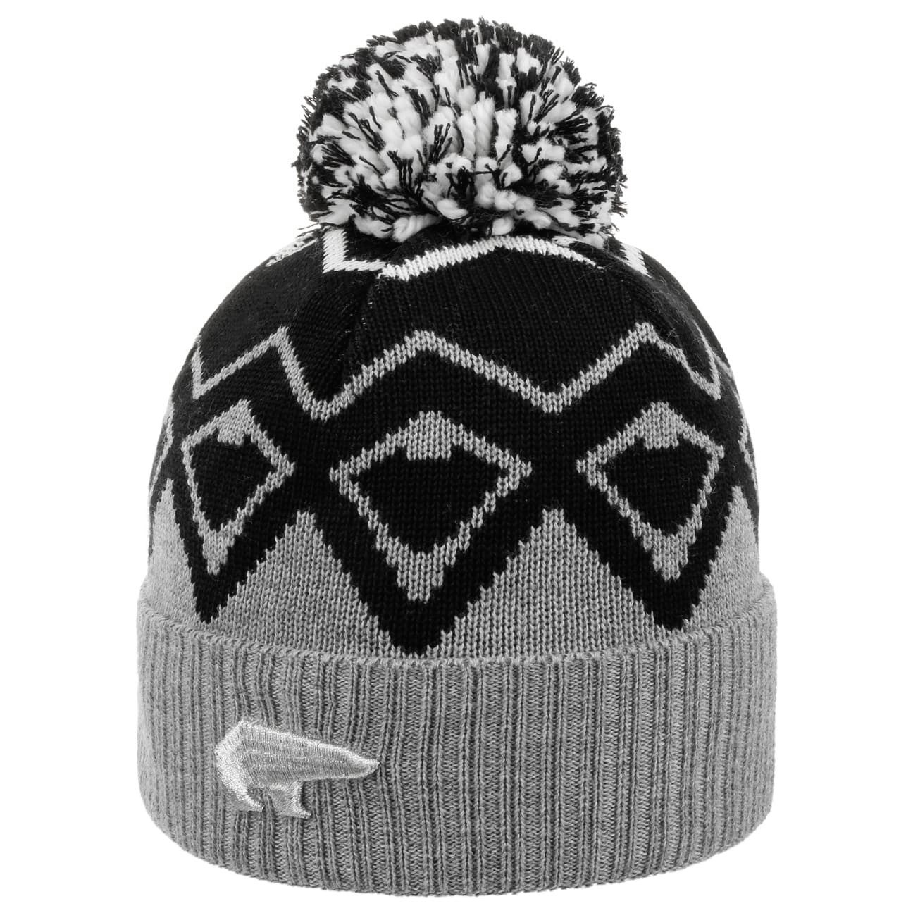 Eisbär Beanie (1-St) Strickmütze mit Umschlag, Made in Austria