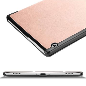 Cadorabo Tablet-Hülle Huawei MediaPad T3 10 (9.6 Zoll) Huawei MediaPad T3 10 (9.6 Zoll), Klappbare Tablet Schutzhülle - Hülle - Standfunktion - 360 Grad Case
