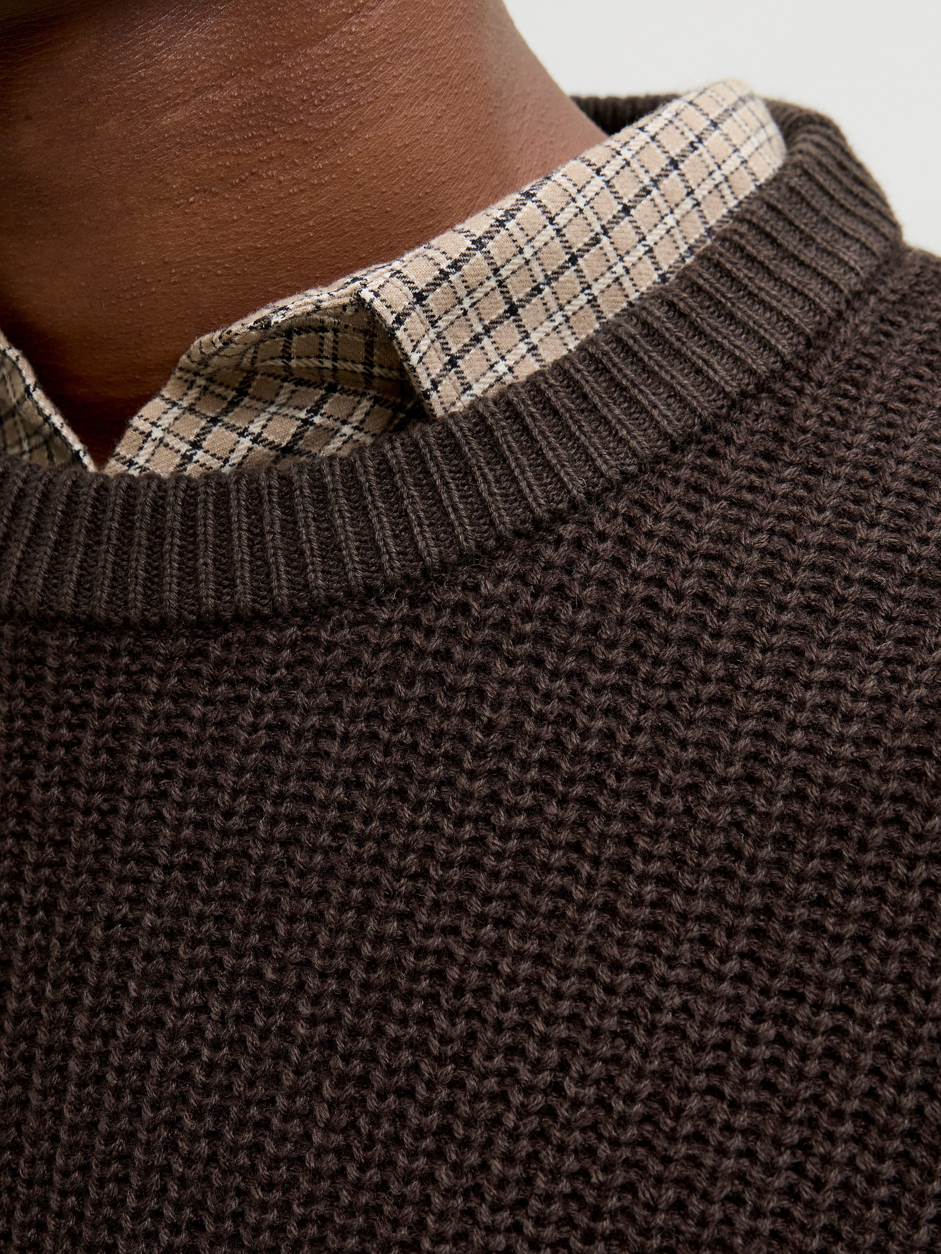 Jack & Jones Rundhalspullover JJKAITO KNIT CREW NECK BF – Bild 3 von 5