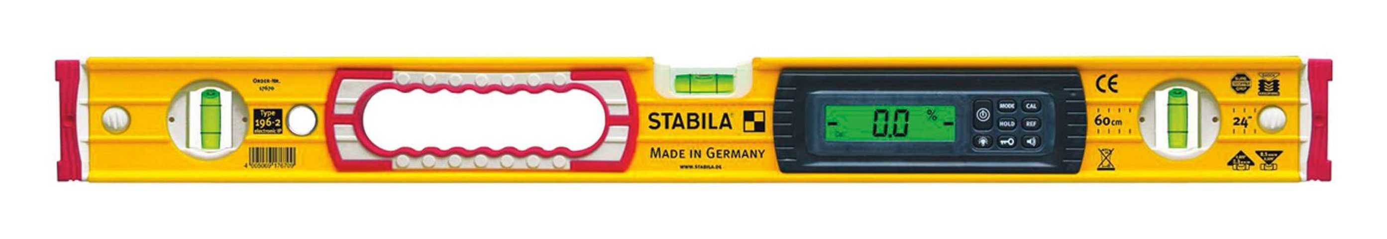 Stabila Wasserwaage, Elektronik 196-2 IP65 122 cm