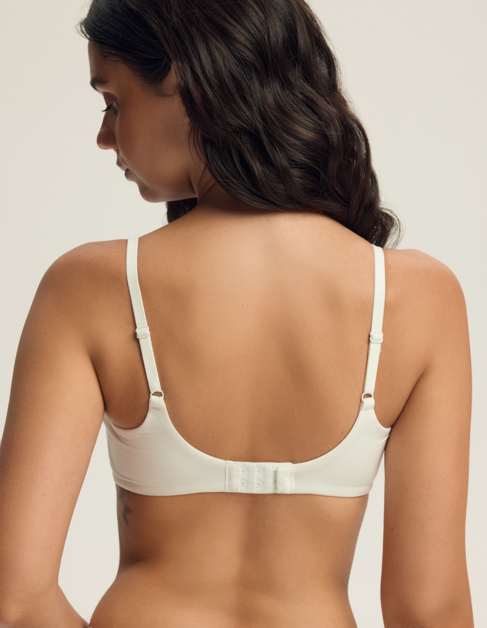 ESOTIQ Bralette-BH Bralette Arien, ohne Bügel, Spitzenbesatz