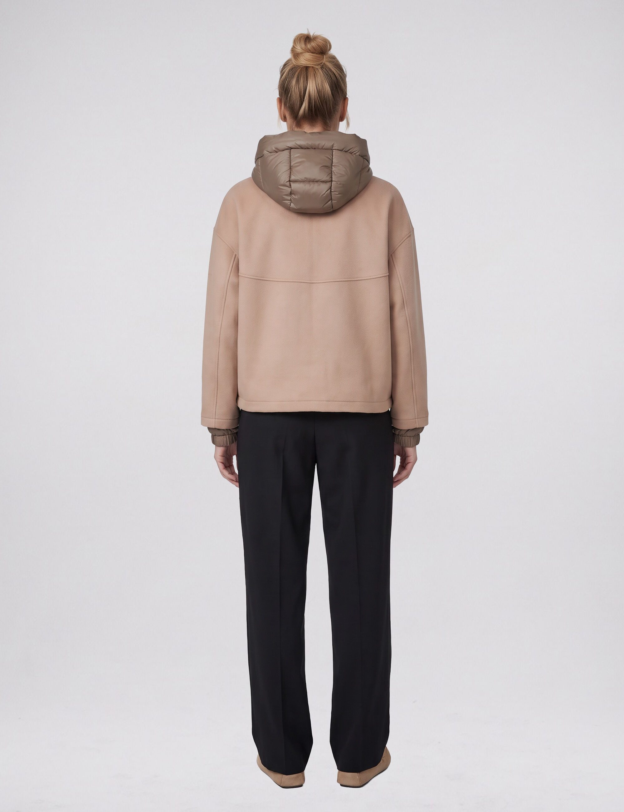 Blonde No.8 Wolljacke JERRY mit abnehmbarer Kapuze