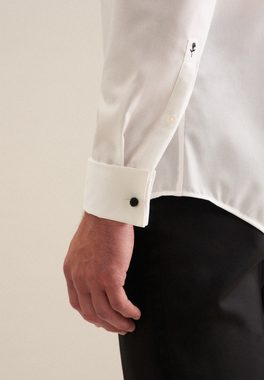 seidensticker Smokinghemd Shaped Shaped Langarm Kentkragen Uni