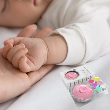 Montegoni Nagelknipser-Set Baby-Nagelschleifer, Elektrische Nagelfeile mit 6 Schleif kopf Ersatz, Pediküreset Elektrisch für Säuglinge,Kleinkinde und Erwachsene