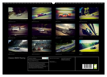 CALVENDO Wandkalender Classic BMW Racing (Premium, hochwertiger DIN A2 Wandkalender 2023, Kunstdruck in Hochglanz)