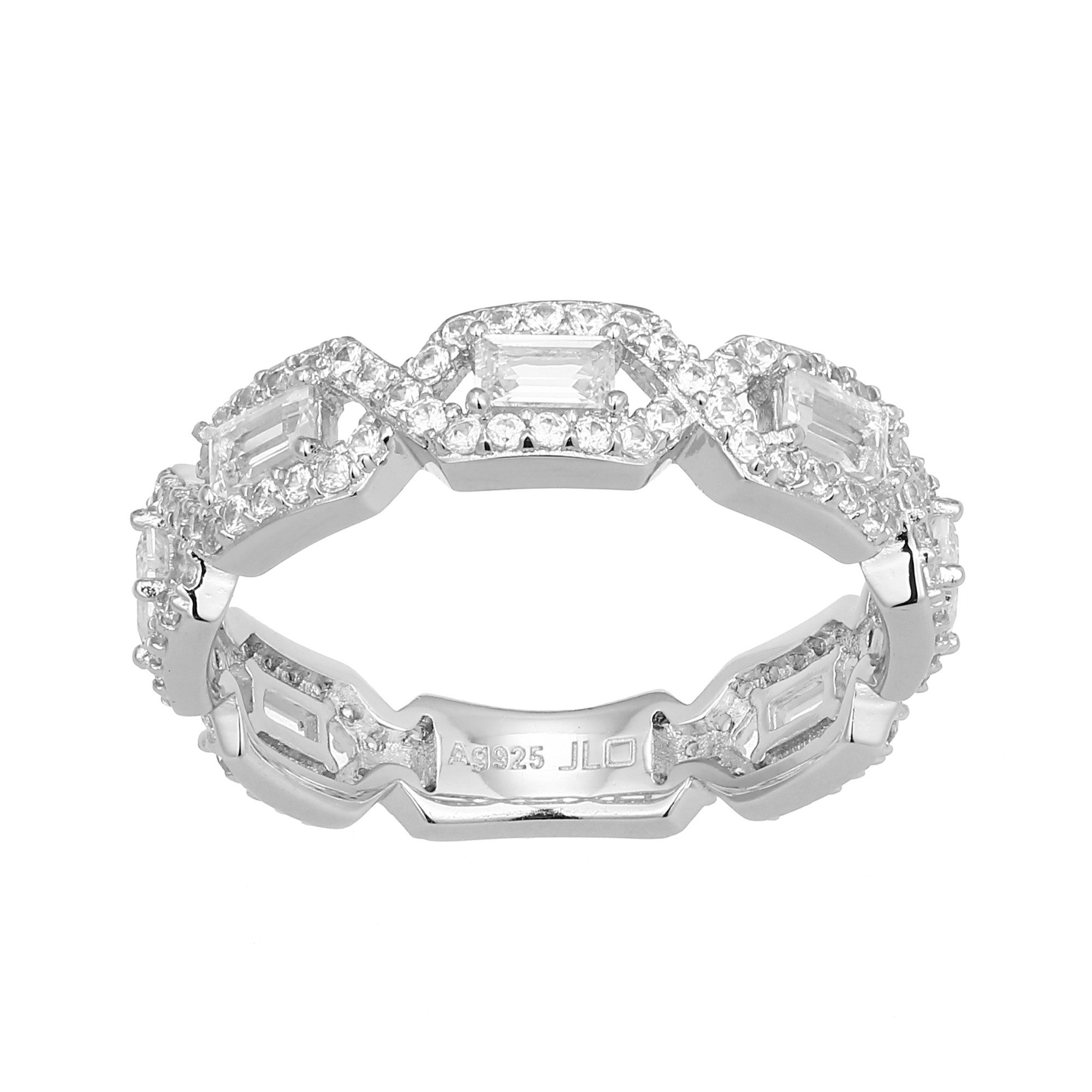 Cavill Silberring Cavill Weißer Topas 1,366 ct Silberring mit Zirkonen, Sterlingsilber (1-tlg)
