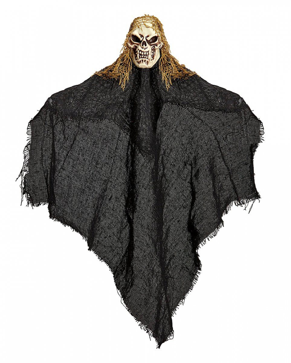Dekoobjekt Vermoderter Reaper im Fetzengewand Hängefigur 50cm