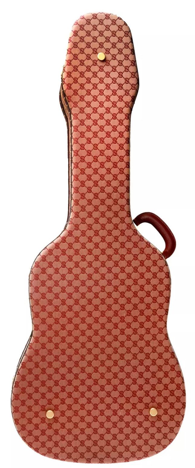 GUCCI Aufbewahrungstasche GG Original Canvas Monogram Tasche Gitarrentasche, Für Sammler, Collectors und Musikliebhaber