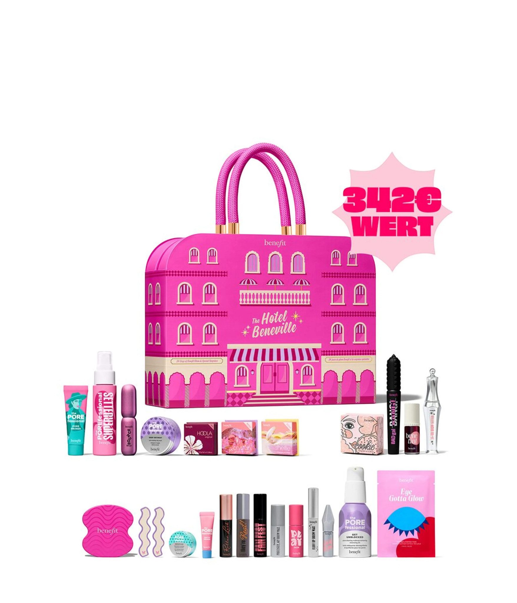 Benefit Adventskalender Benefit Cosmetics The Hotel Beneville (24-tlg)