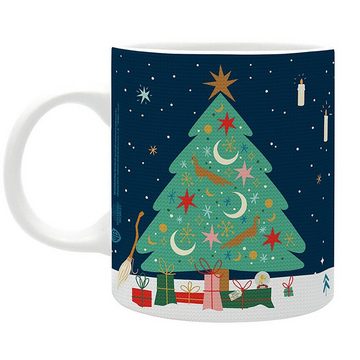 ABYstyle Tasse Harry Potter Tasse Happy Christmas, Weihnachtsbecher