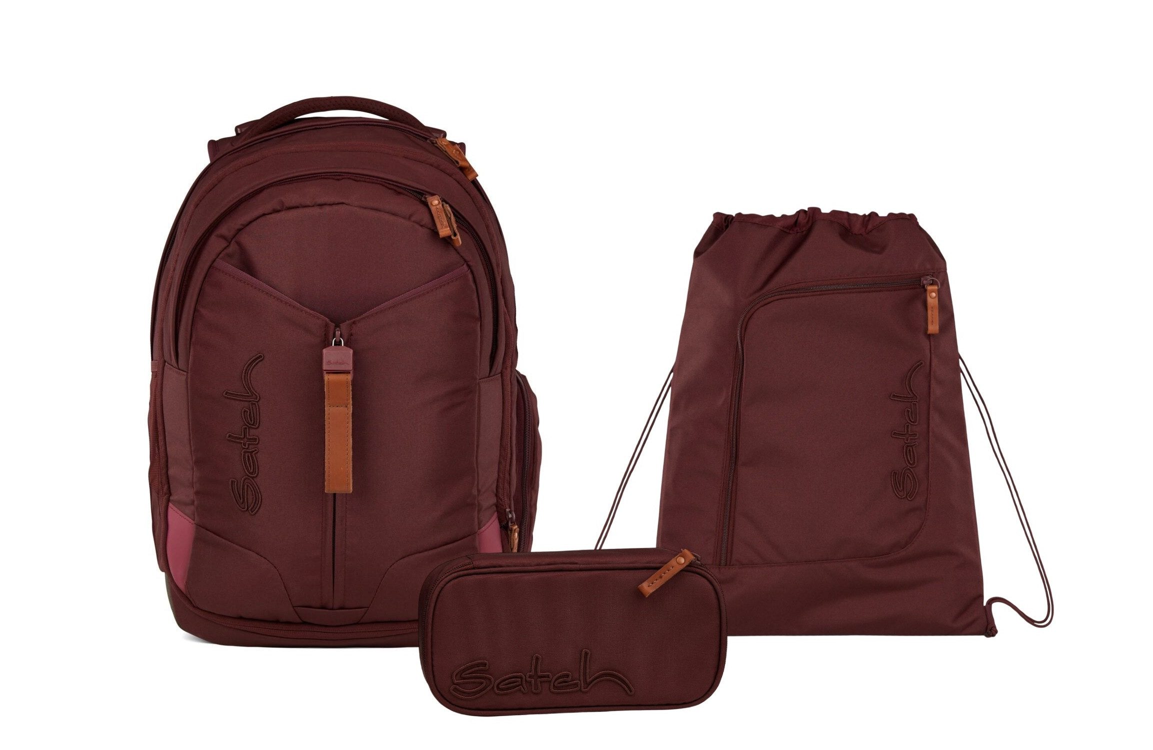 Satch Schulranzen Schulrucksack-Set MATCH Nordic Ruby günstig online kaufen