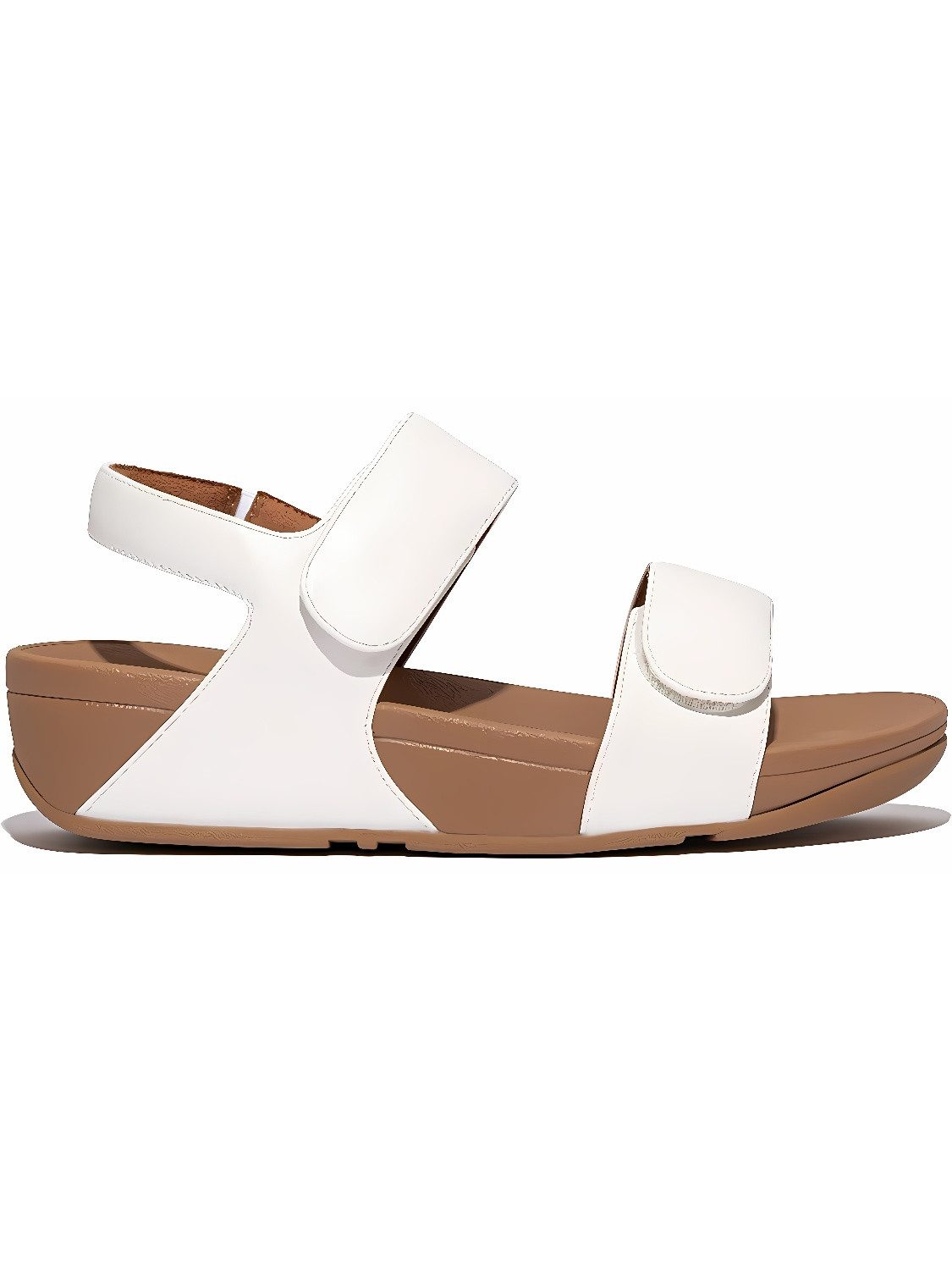 Lulu Adjustable Leather Back-Strap Sandals Sandale