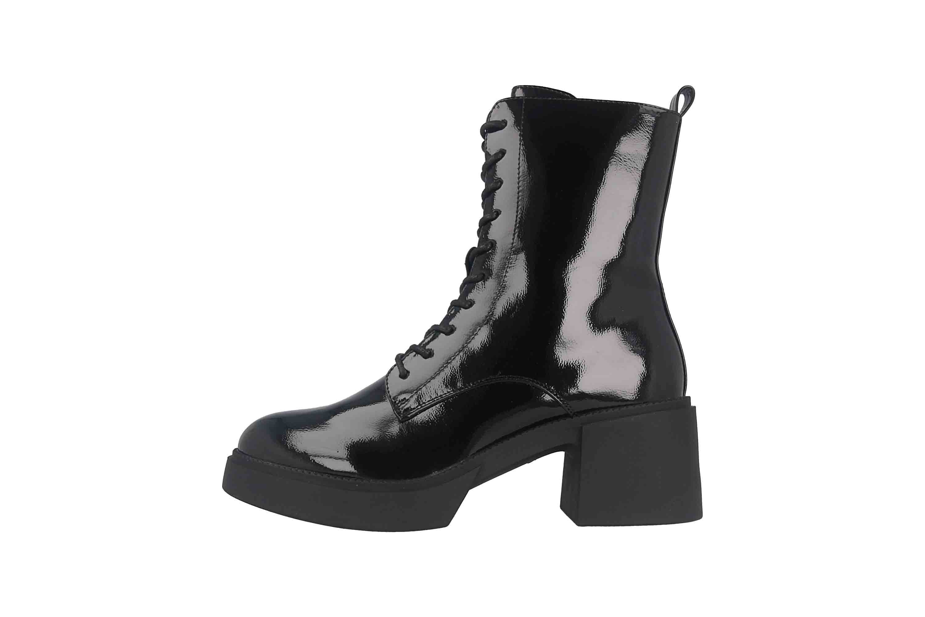 Fitters Footwear 2TT0300201 Black Patent Stiefelette