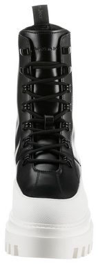 Calvin Klein Jeans FLATFORM LACE UP BOOT LTH Schnürstiefelette mit Profilsohle