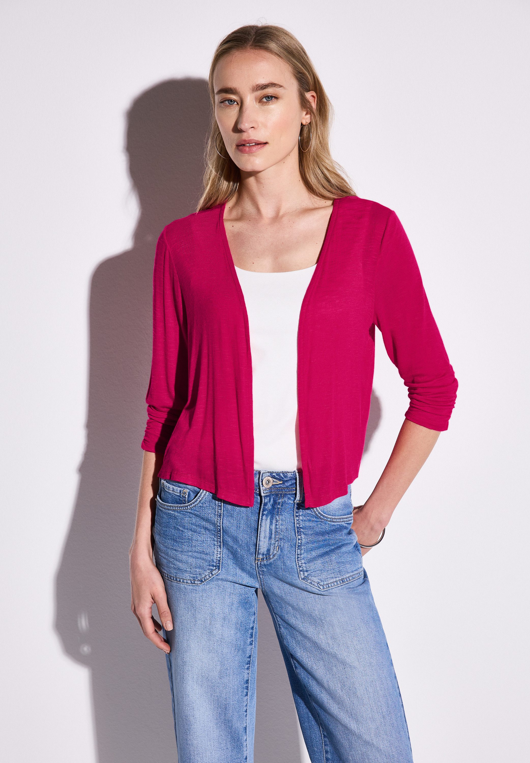 STREET ONE Cardigan mit 3/4 Ärmeln günstig online kaufen