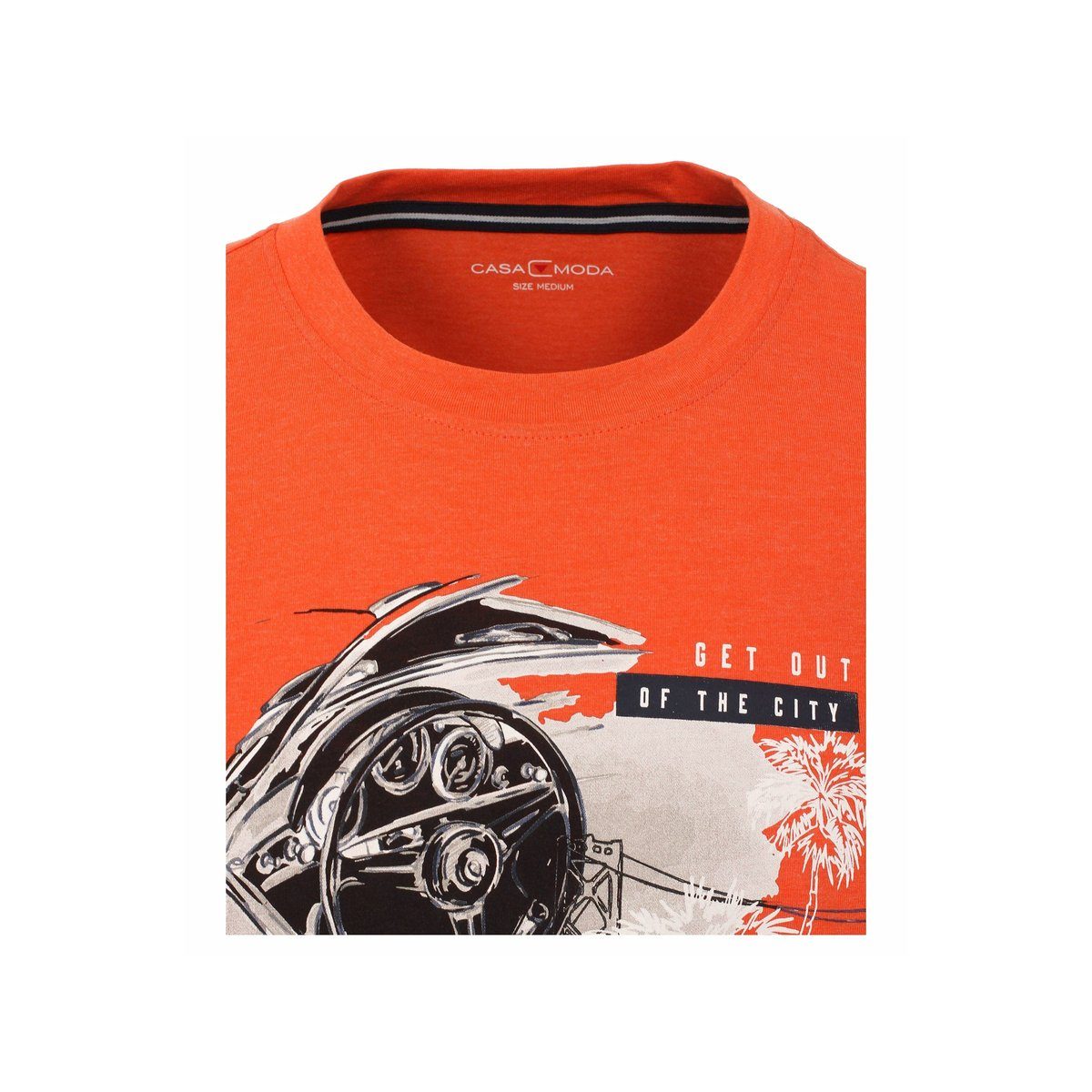 T-Shirt regular (1-tlg) orange VENTI 460 orange