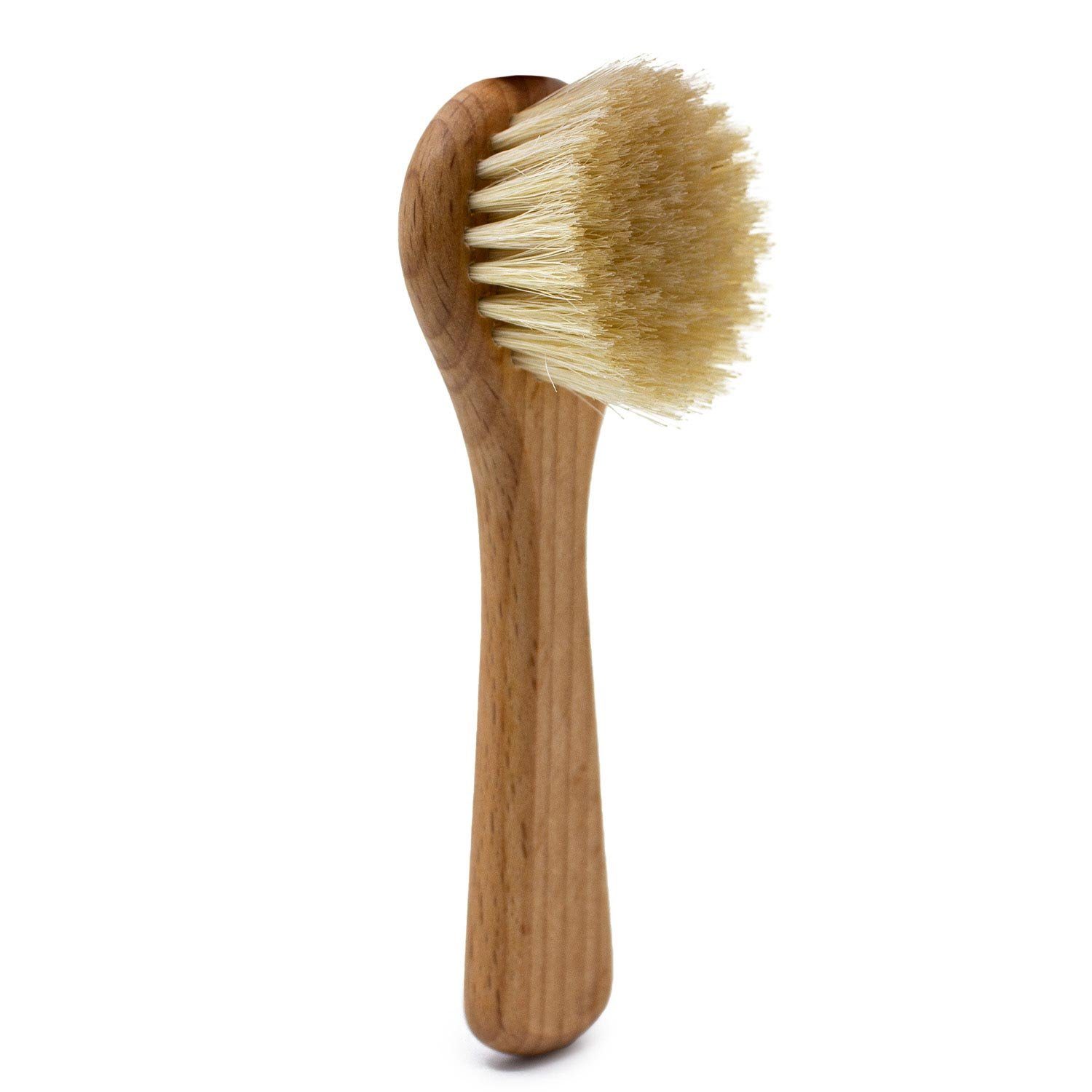 Landshop24 Reinigungsbürste Champignonbürste, Pilzbürste, Schweineborste, Buchenholz, Pilze, (1 Bürste), Made in Germany – Bild 5 von 5