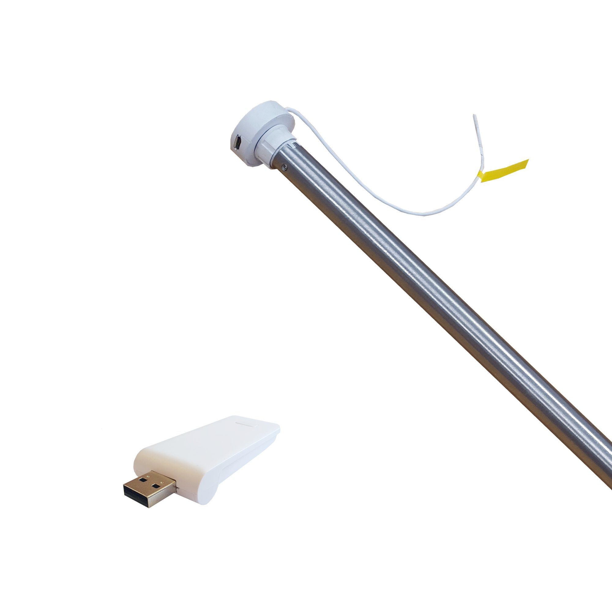 heicko e-ast GmbH Mini-Akku-Motor-Set Bi-direktional, inkl. Smart-Stick Akku, bi-direktionale Kommunikation, Sprachsteuerung