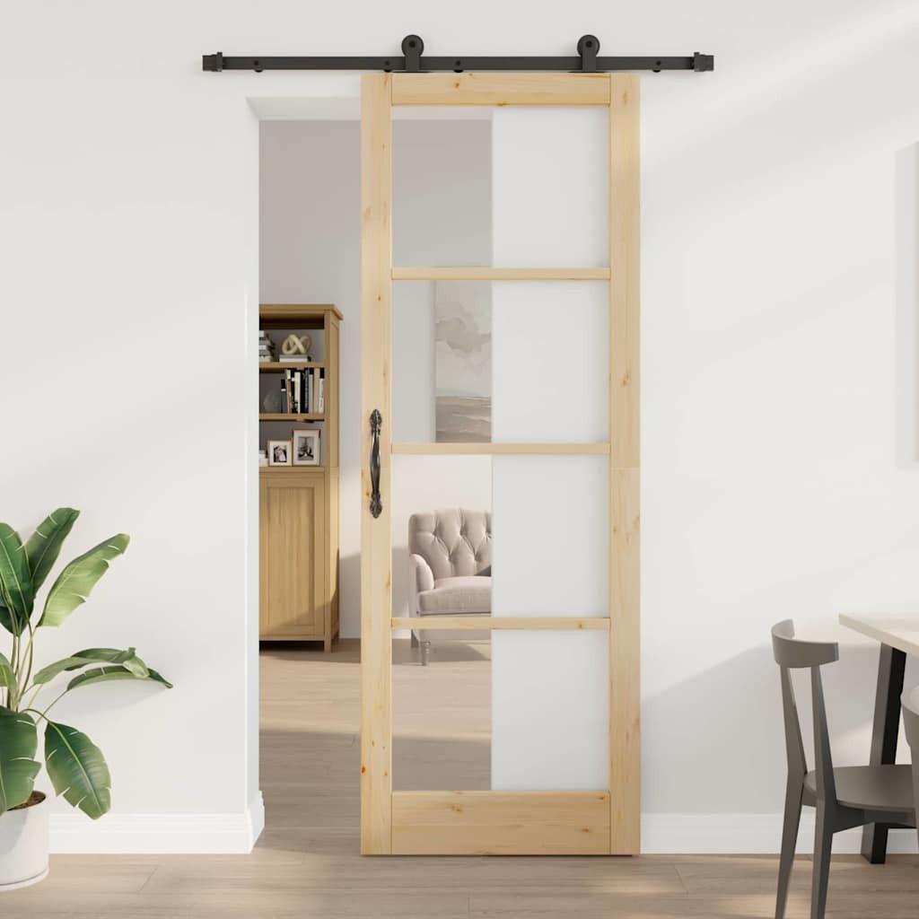 vidaXL Zimmertür Schiebetür mit Montageset ORKDAL83x232 cm