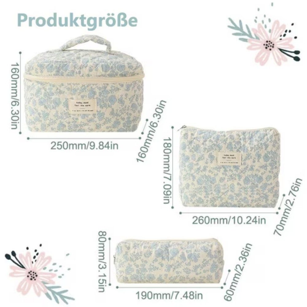 POPOLIC Kosmetiktasche 3er Set Kosmetiktaschen – günstig online kaufen