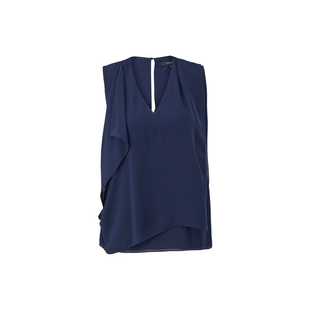 Comma Blusenshirt blau (1-tlg)