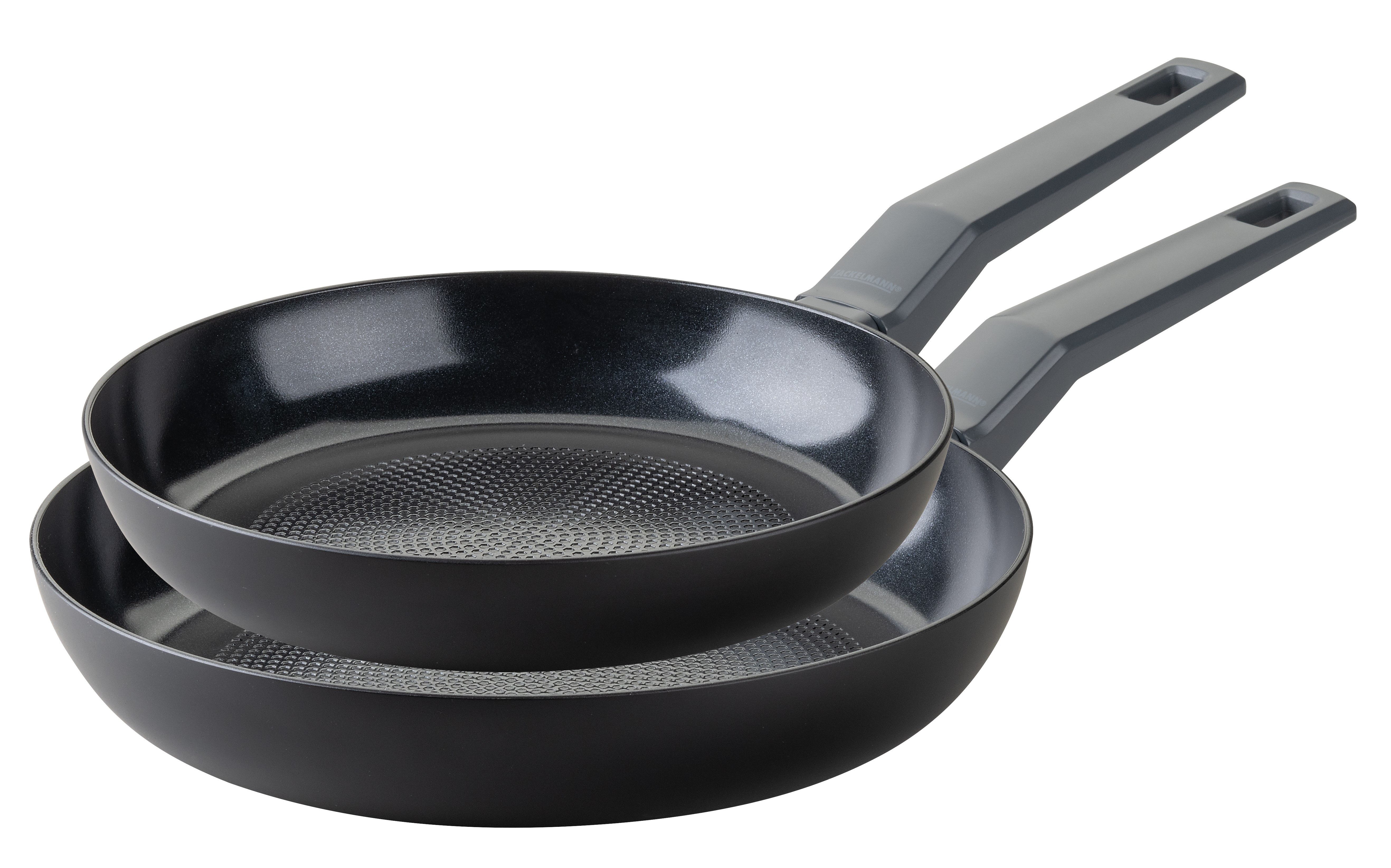FACKELMANN Bratpfanne Statement, Aluminium (Set, 2-tlg), 2er Pfannenset Statement – Bratpfannen, Kochpfannen, Aluminium-Pfannen