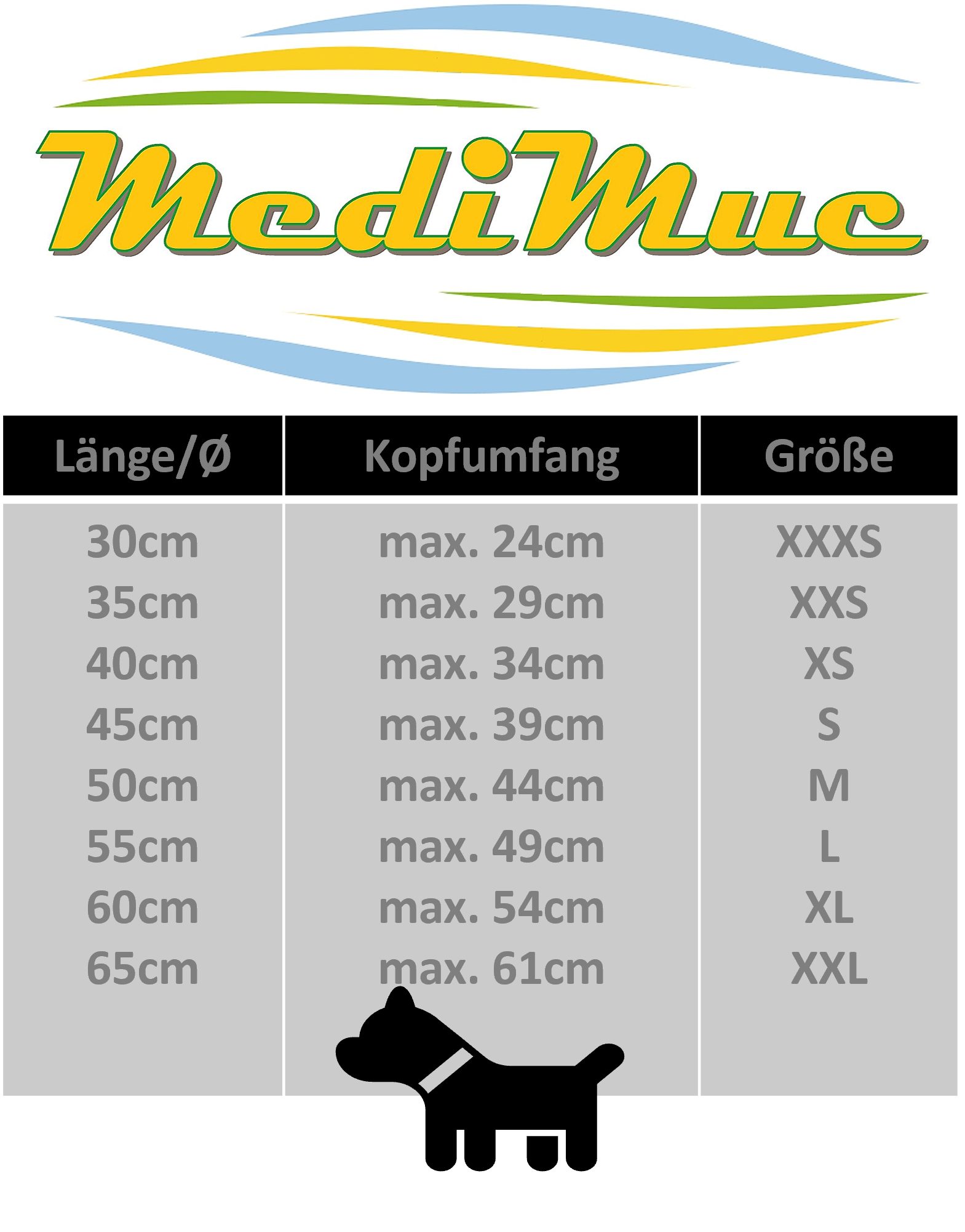 MediMuc Hunde-Halsband Zugstopp Hundehalsband, Lederhalsband mit Zugstopp
