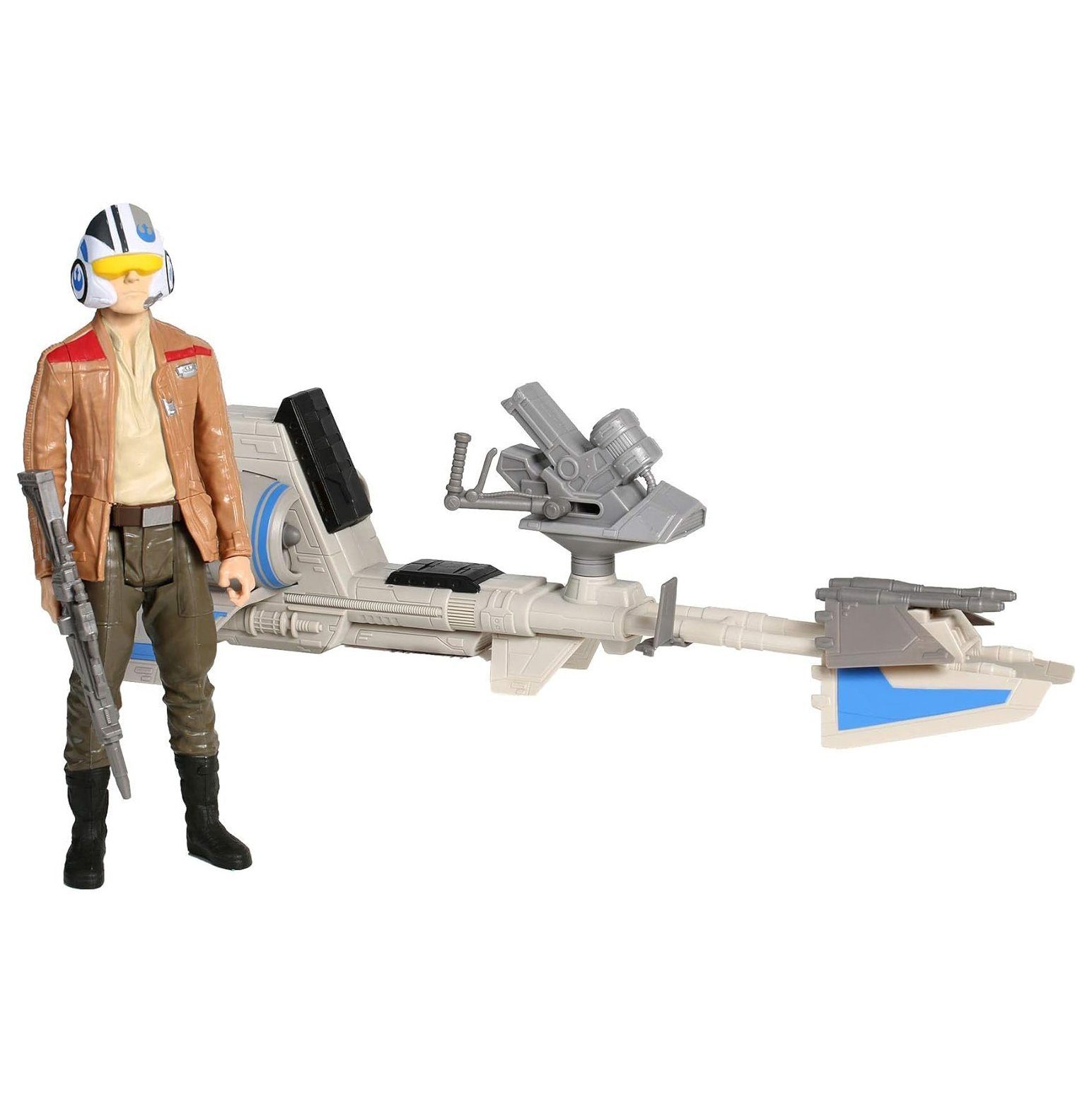 Hasbro Actionfigur Poe Dameron mit Speeder Figuren-Set