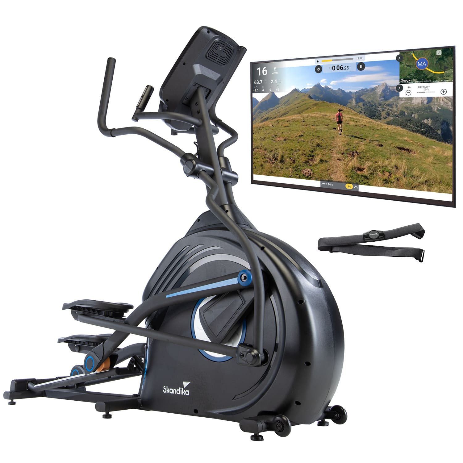 Crosstrainer CardioCross Conqueror Premium Ellipsentrainer Heimtrainer für Zuhause