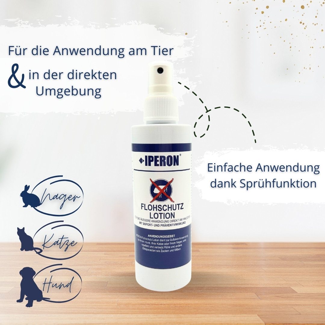 IPERON Zeckenschutzmittel 200 mI IPERON® Flohschutz Lotion, 0,2 l, 200,0 ml, 1-St.