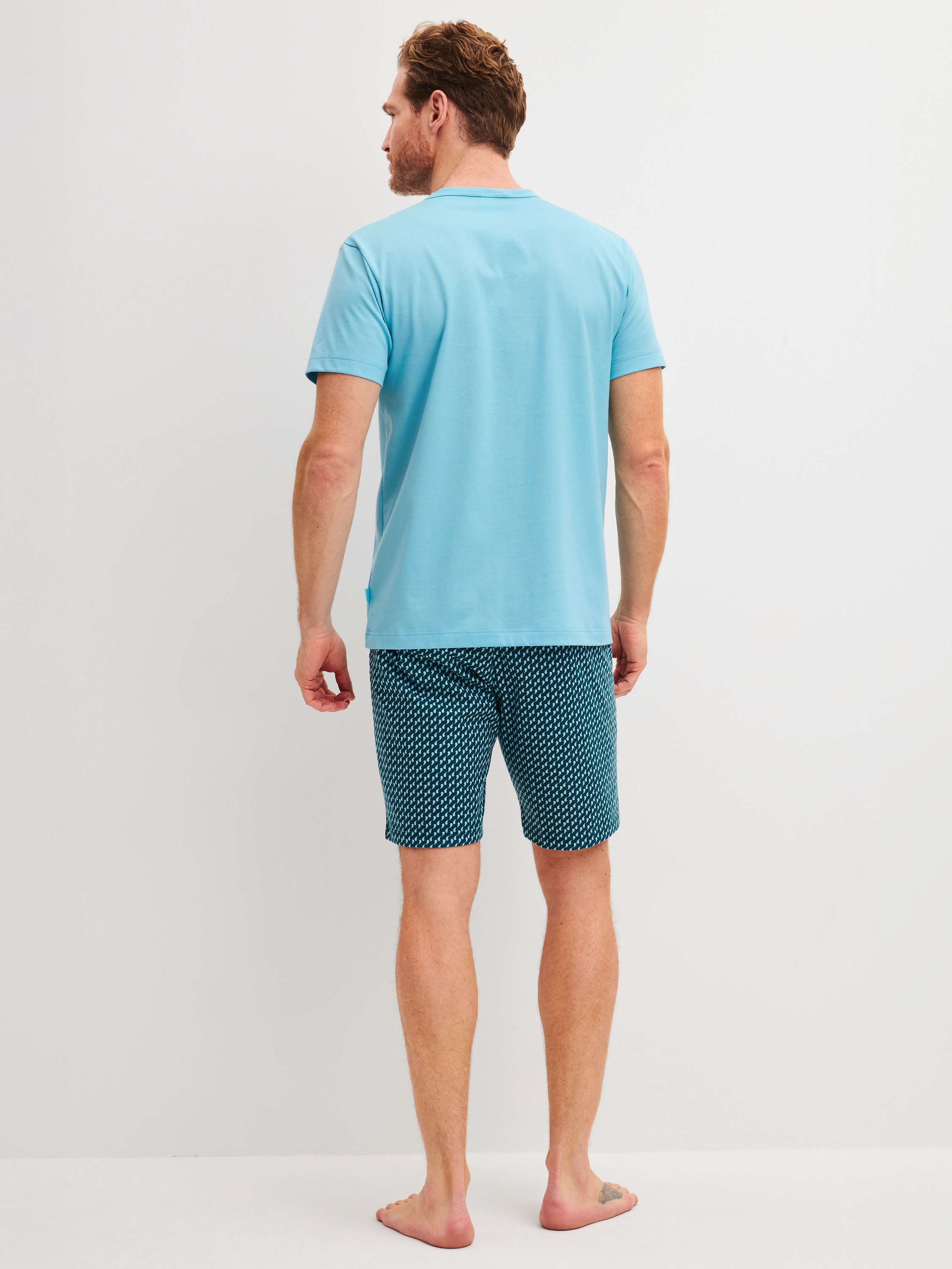 CALIDA Shorty Cotton Special Herren (2 tlg) weich, leicht mit V-Ausschnitt – Bild 3 von 4