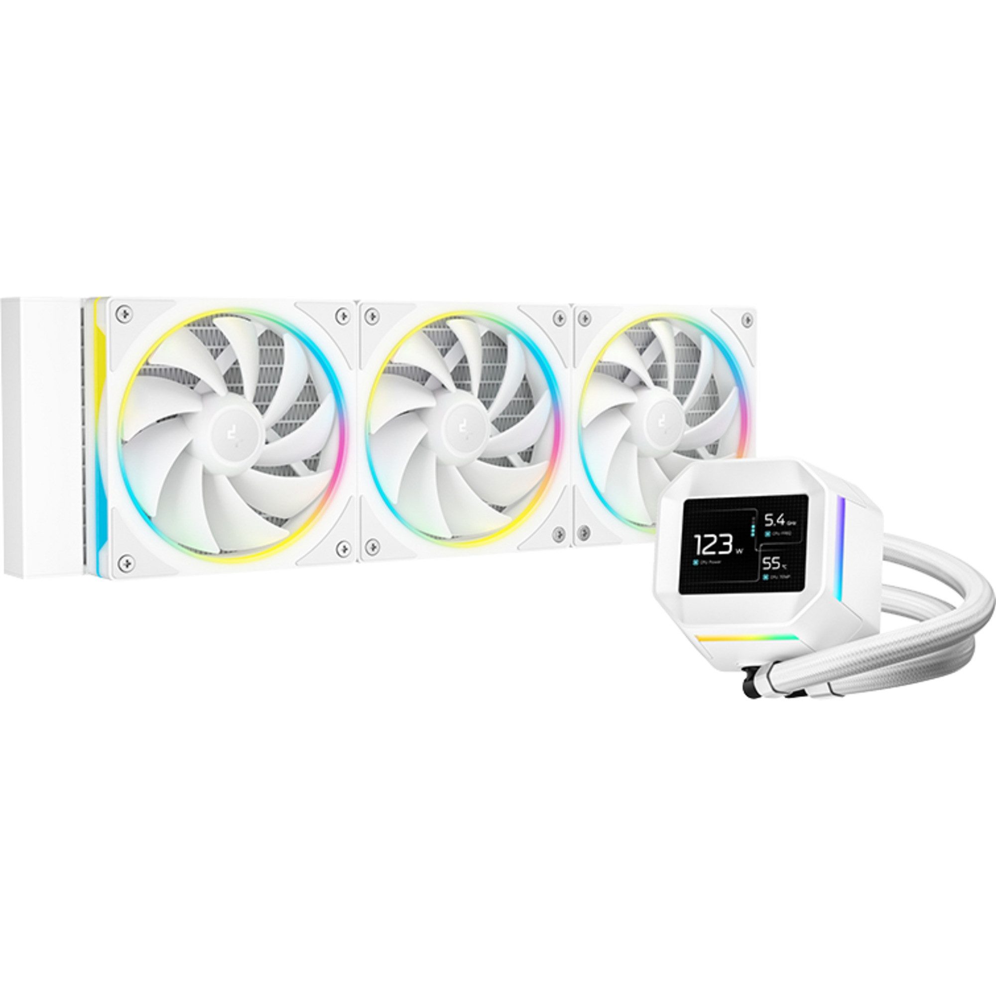CPU Kühler DeepCool LM360 WH, Wasserkühlung