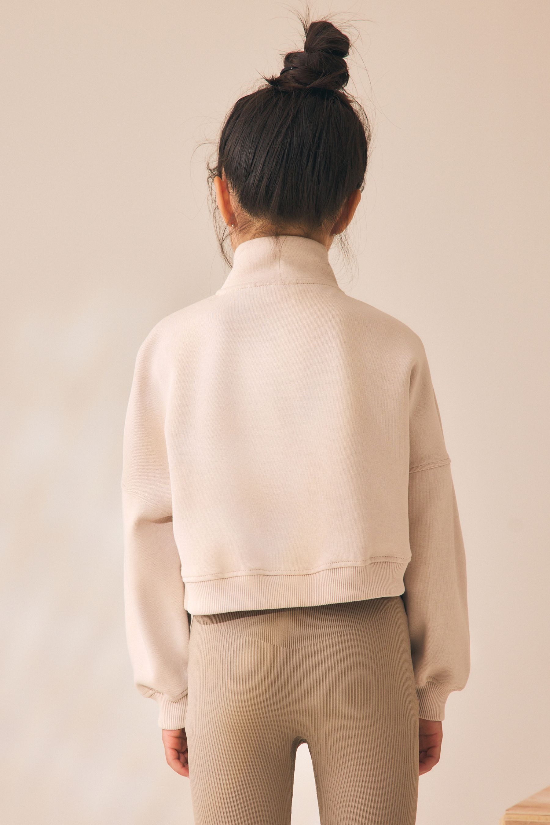 Next Sweater Sweatshirt mit viertellangem Reißverschluss (1-tlg) – Bild 2 von 4