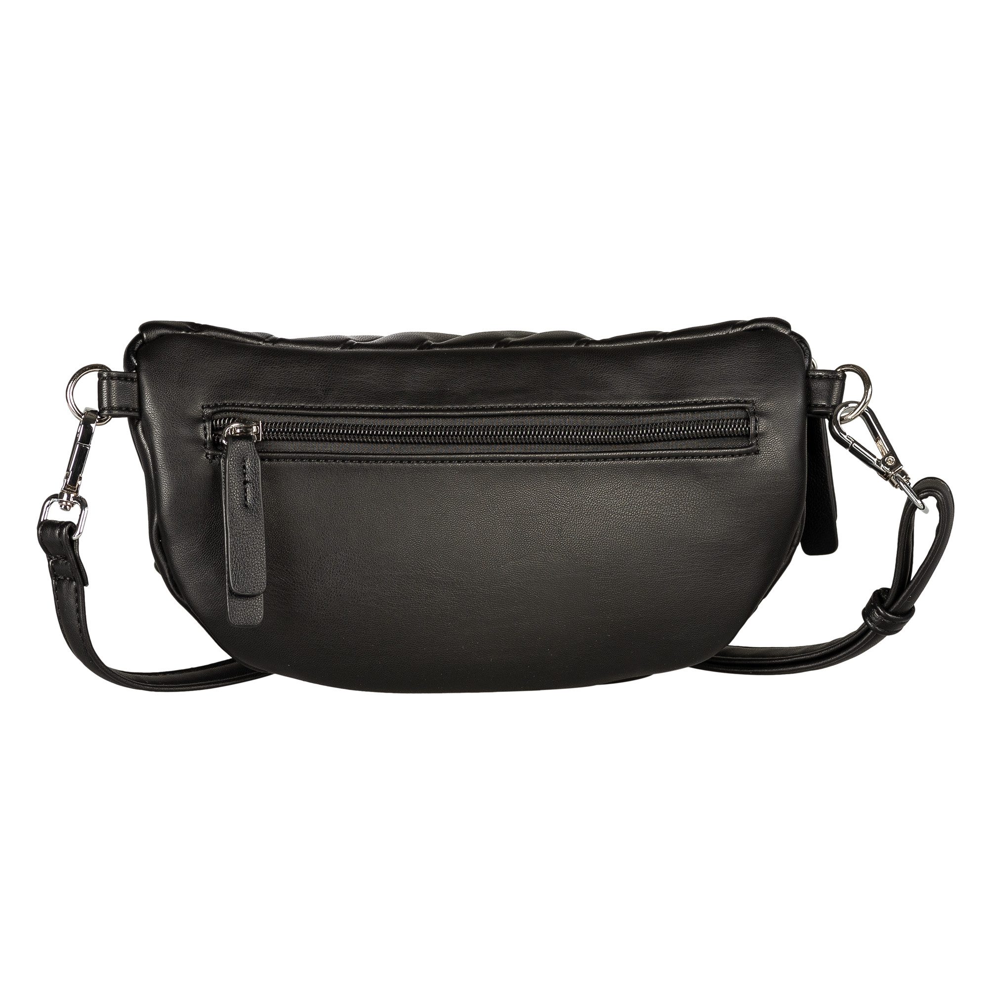 TOM TAILOR Bauchtasche Mirela, weich wattiert und elegant in trendigen Formaten