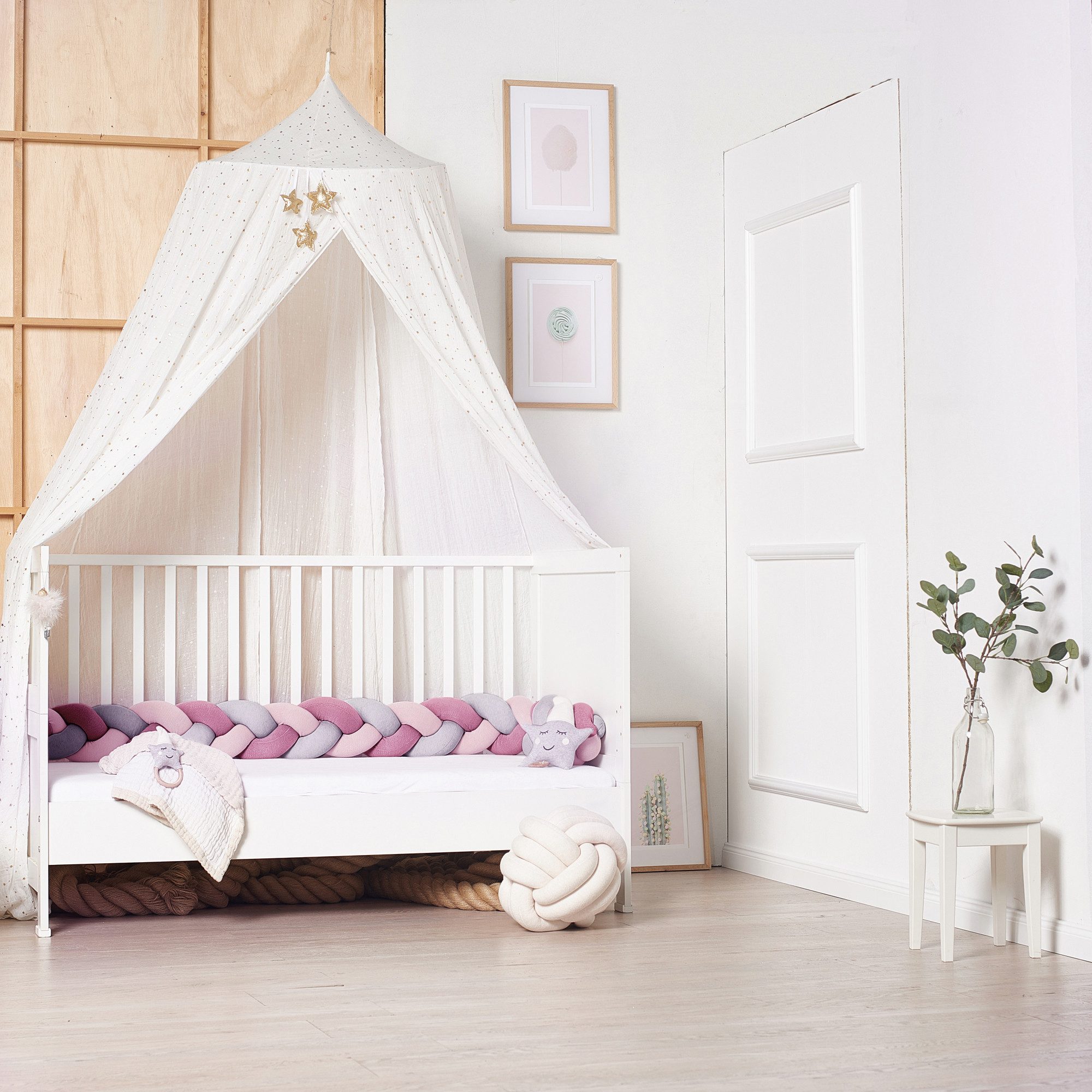 Nordic Coast Company Nestchenschlange XXL Bettschlange geflochten, Baby-Bet günstig online kaufen