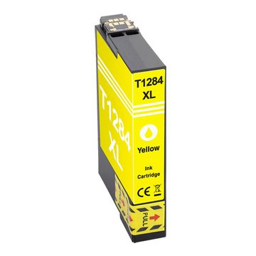 Tito-Express ersetzt Epson T1284 Yellow Tintenpatrone (für Office BX305F S22 SX125 130 230 235 SX235W 420 430 438 440 445 T22)