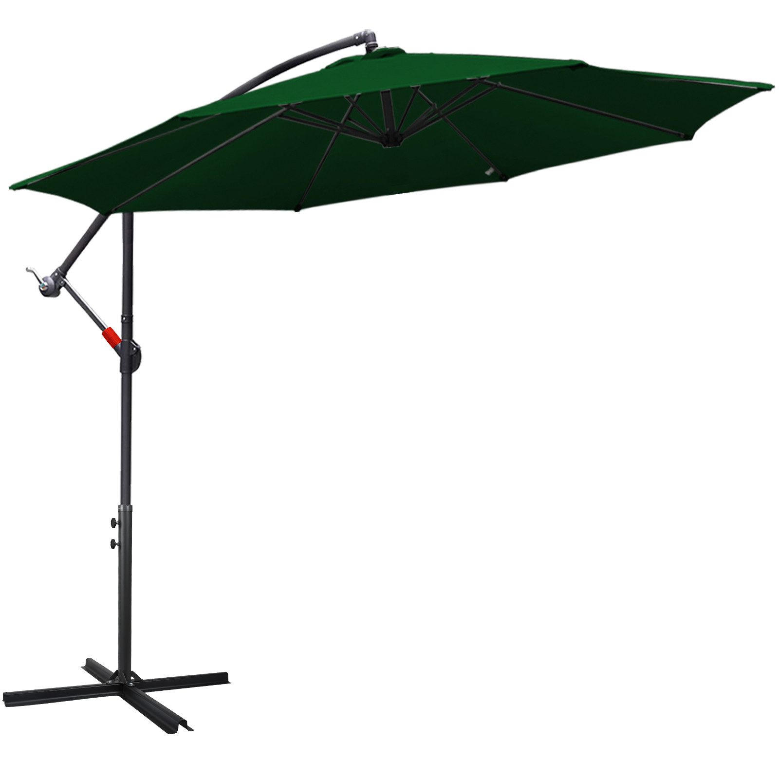 Clanmacy Sonnenschirm Gartenschirm 300cm, Ampelschirm mit günstig online kaufen