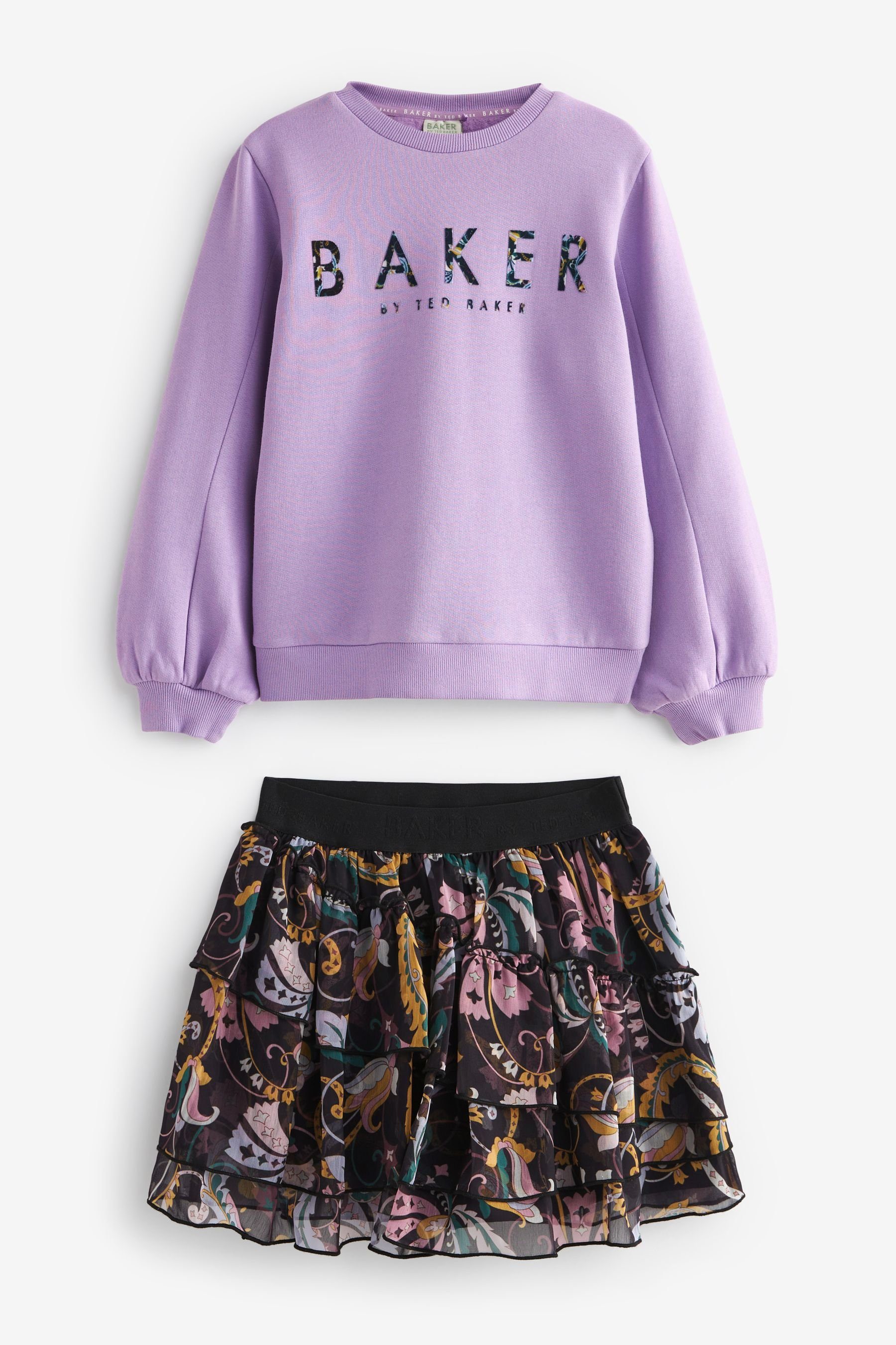 Rock Sweatshirt & Baker Baker Baker Rock by Shirt Set und Ted Ted (2-tlg) mit Baker by