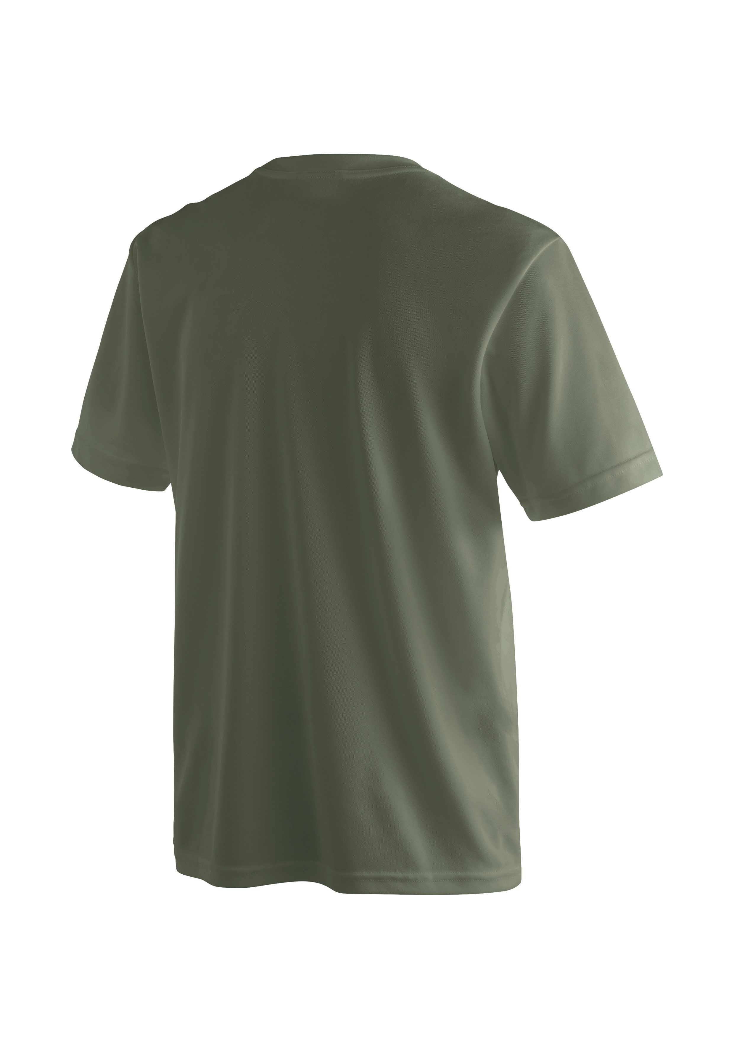 Maier Sports T-Shirt Walter Herren Kurzarmshirt, leichtes Sommer Funktionsshirt, Rundhals, Reg Fit