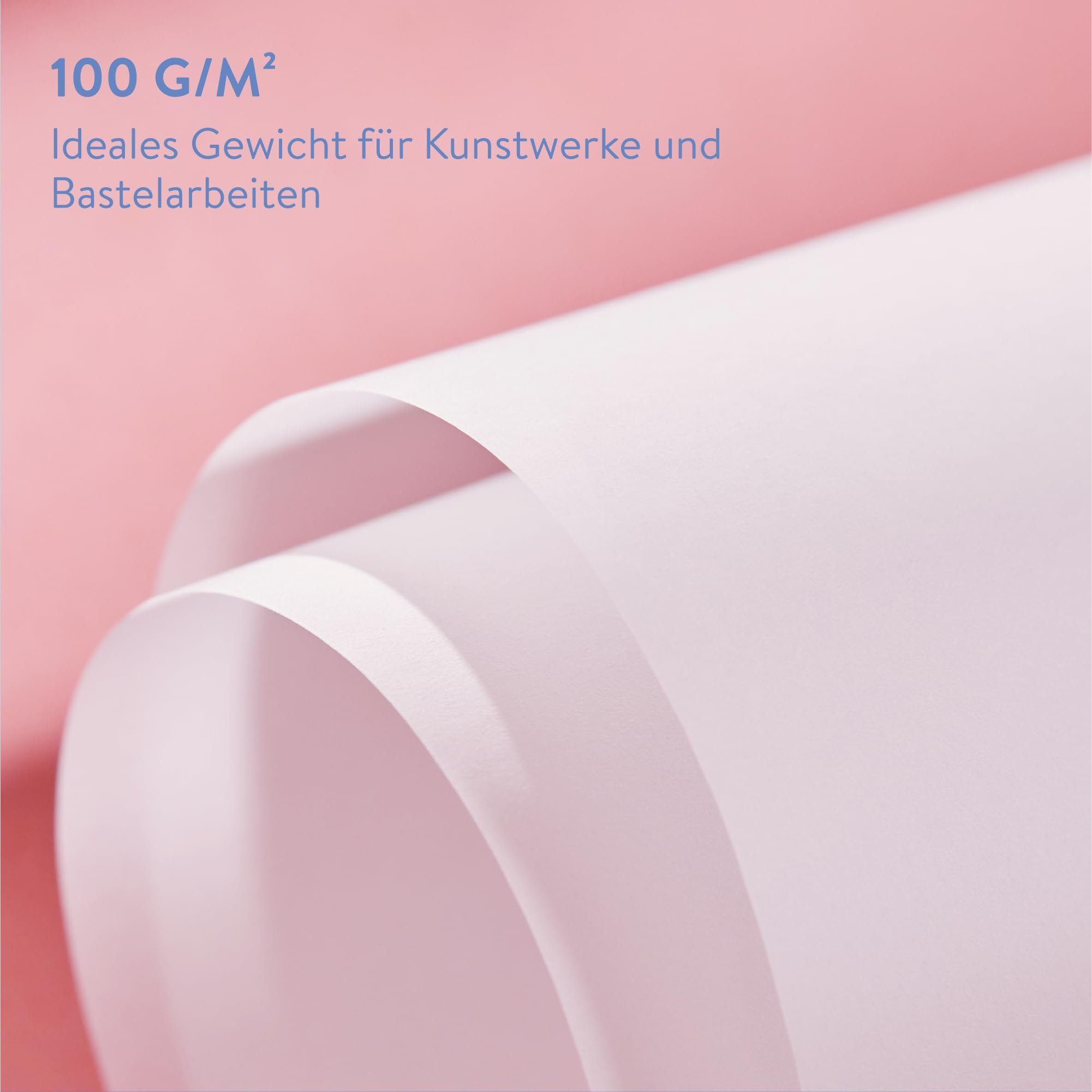 Transparentpapier & Transparentpapier Stück - - weiß A2-100 25 DIN g/qm bedruckbar WINTEX