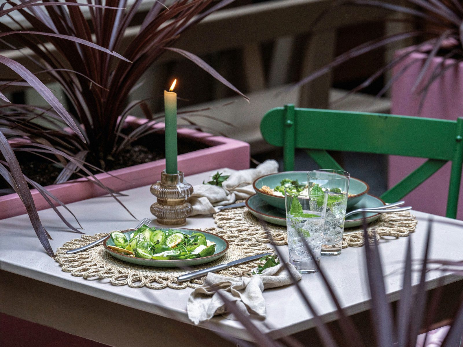 Rosenthal Becher Profi Casual Moss Henkelbecher 0,35l, Porzellan, Tassen