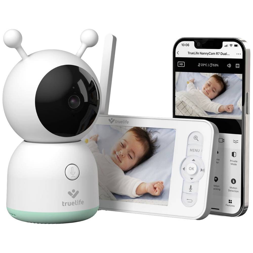 Babyphone NannyCam - duale intelligente Kamera