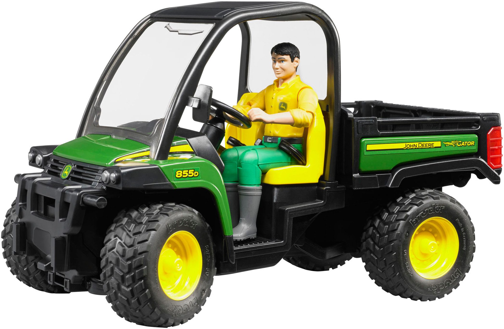 Bruder® Spielzeug-Auto John Deere Gator XUV 855D mit Fahrer (02490), Made i günstig online kaufen