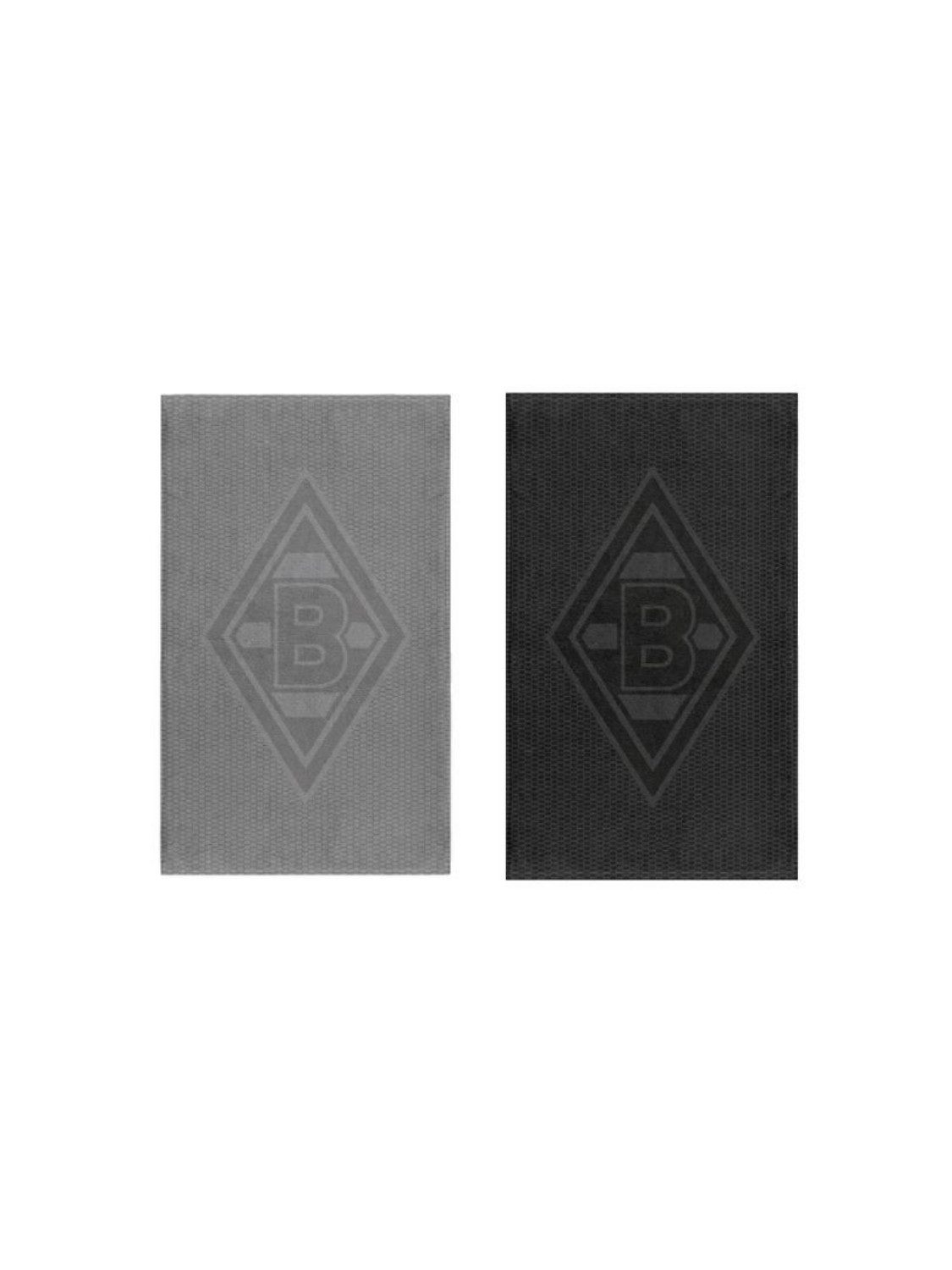 Borussia Mönchengladbach Handtuch Borussia M´Gladbach Gästehandtuch Set „grey“