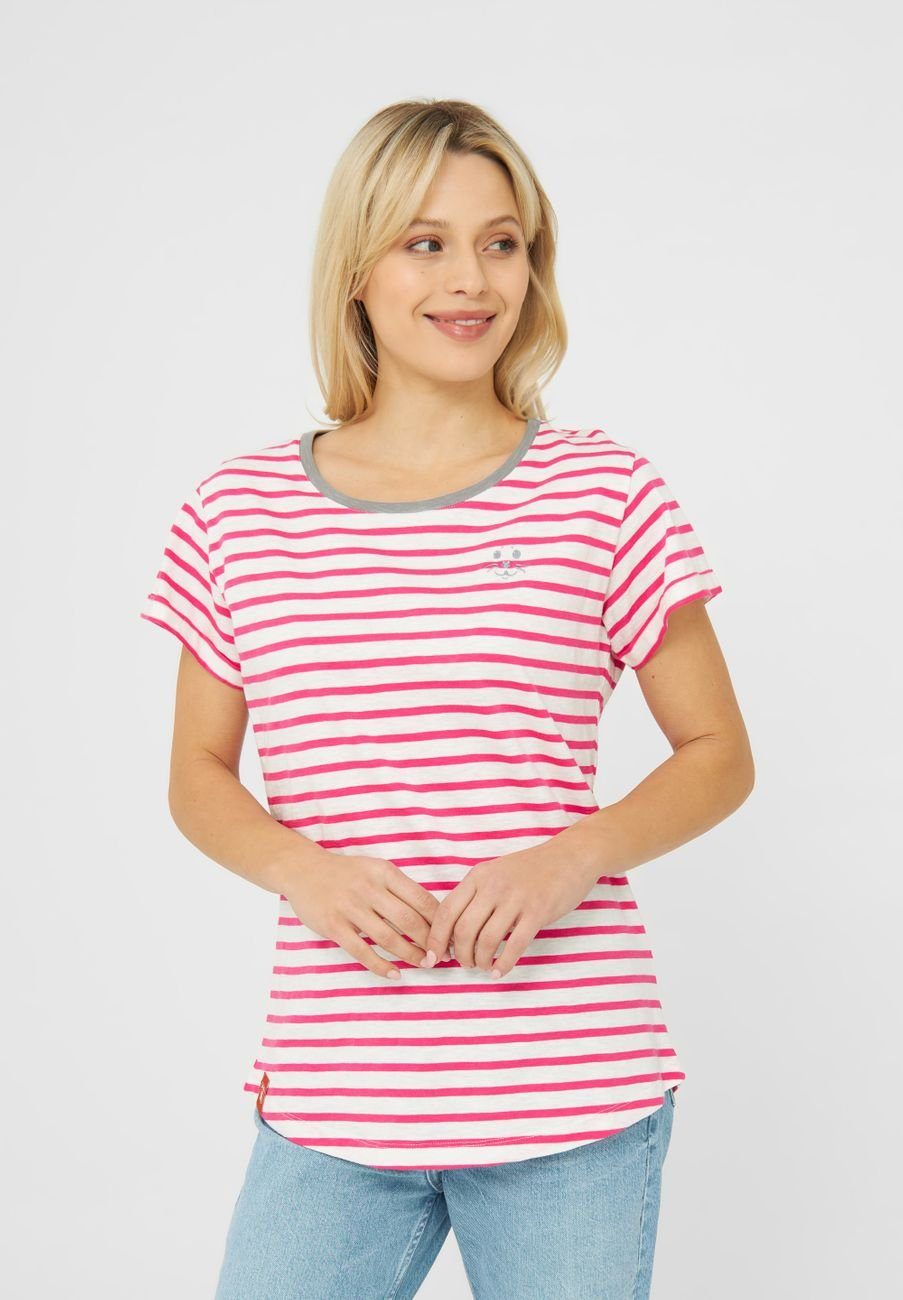 Derbe Print-Shirt Robbenschnute Damen T-Shirt (1-tlg) günstig online kaufen