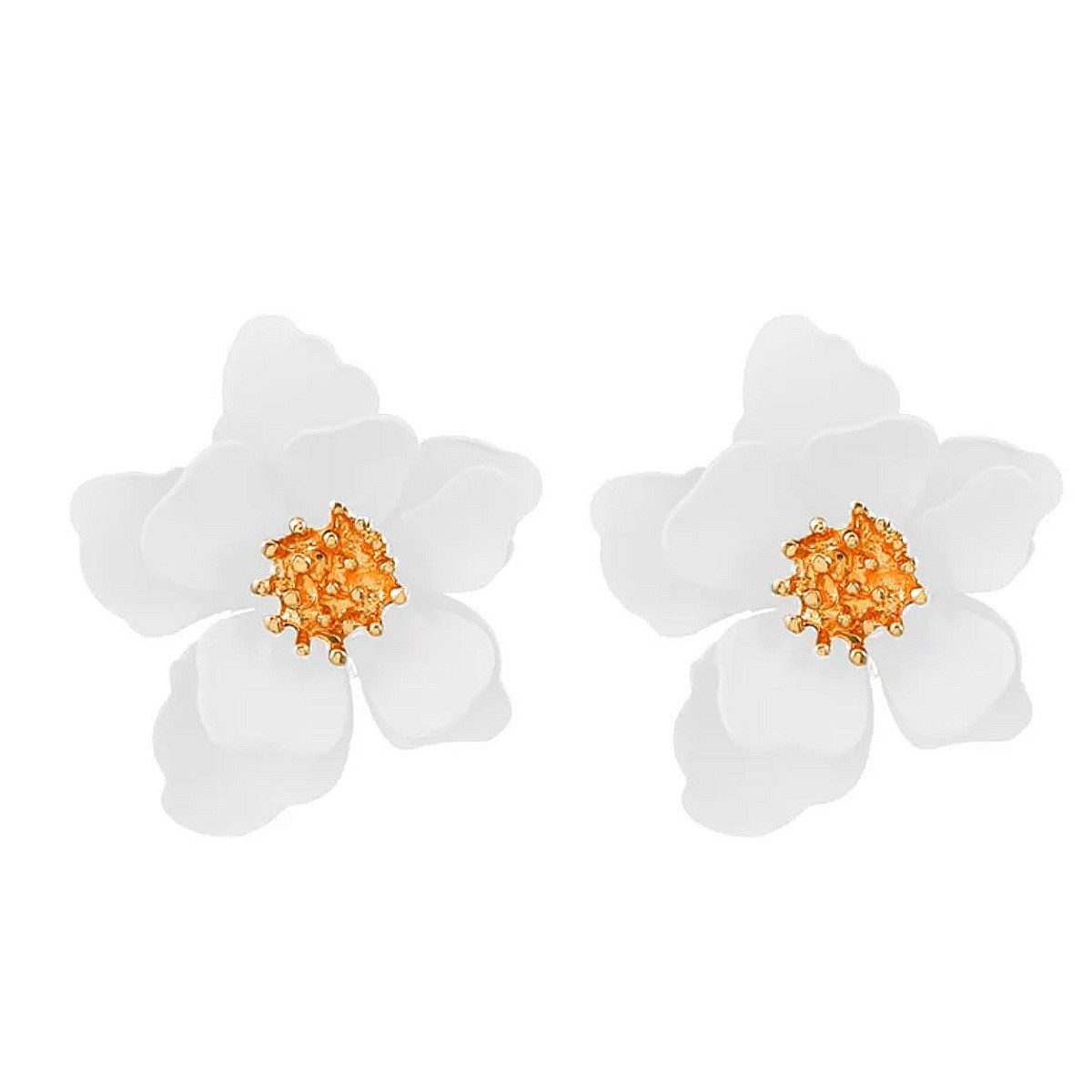 KARMA Ohrstecker-Set Damen Ohrstecker Blumen – günstig online kaufen