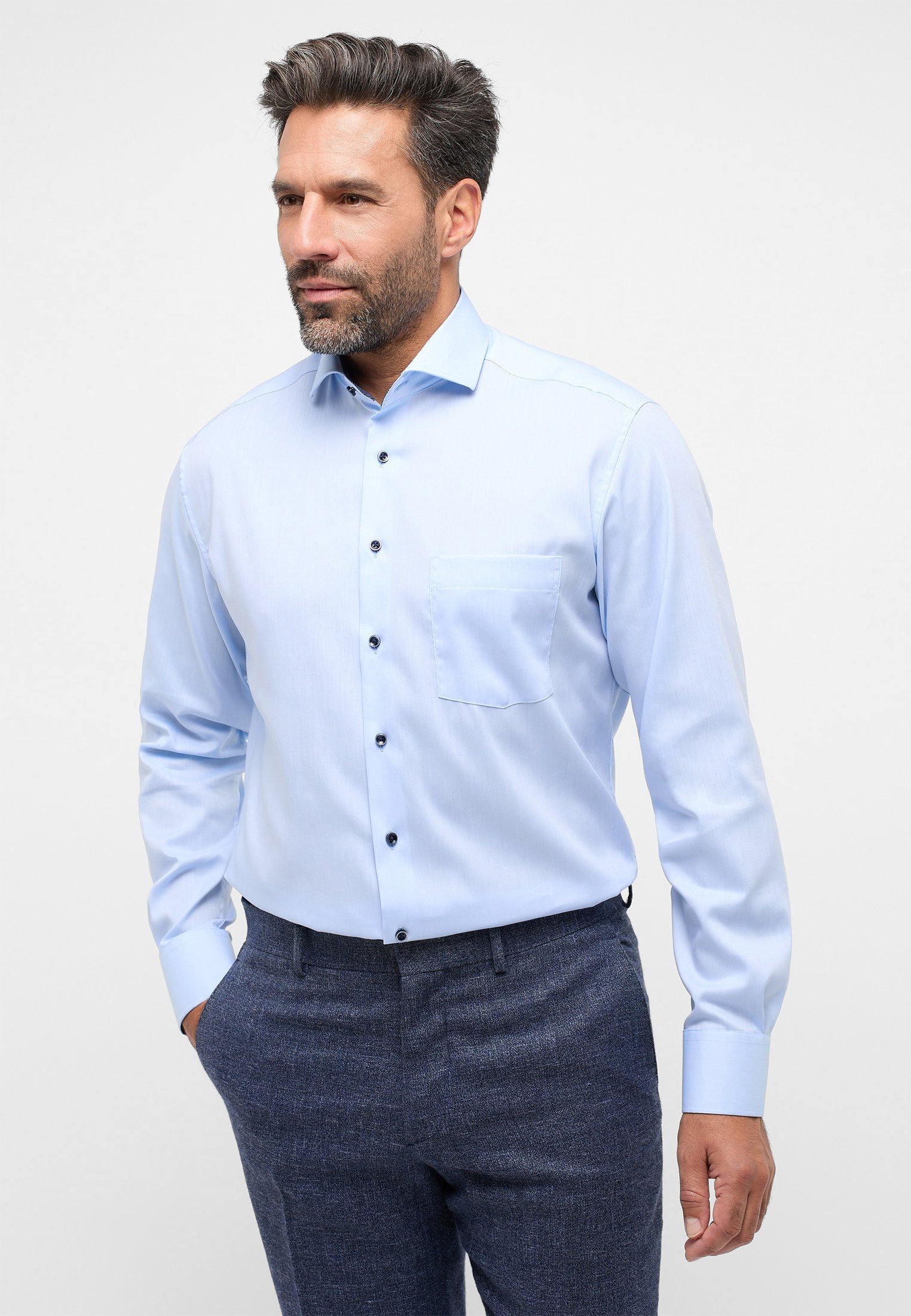 Eterna Langarmhemd MODERN FIT günstig online kaufen